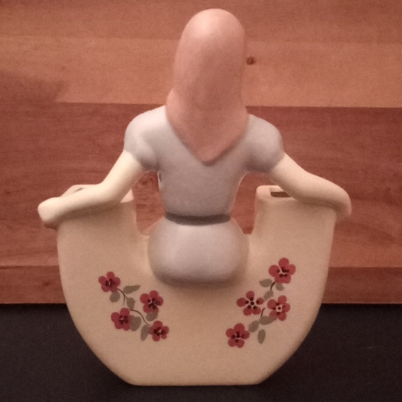 Elegant , Double vase weil ware pottery #4028  (896) - Picture 2 of 8